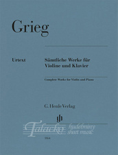 Complete Works for Violin and Piano / Kompletní skladby pro housle a klavír